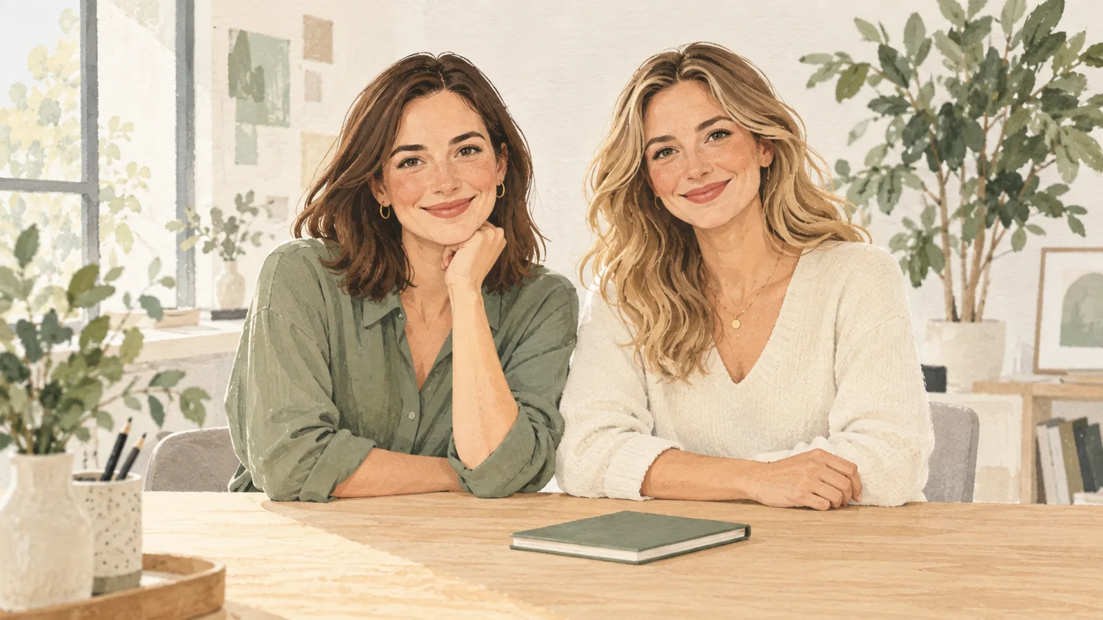 Julia Böckh und Svenja Malchow, Gründerinnen von My Family Au Pair